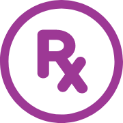 An Rx icon for pharmacists available 24/7.